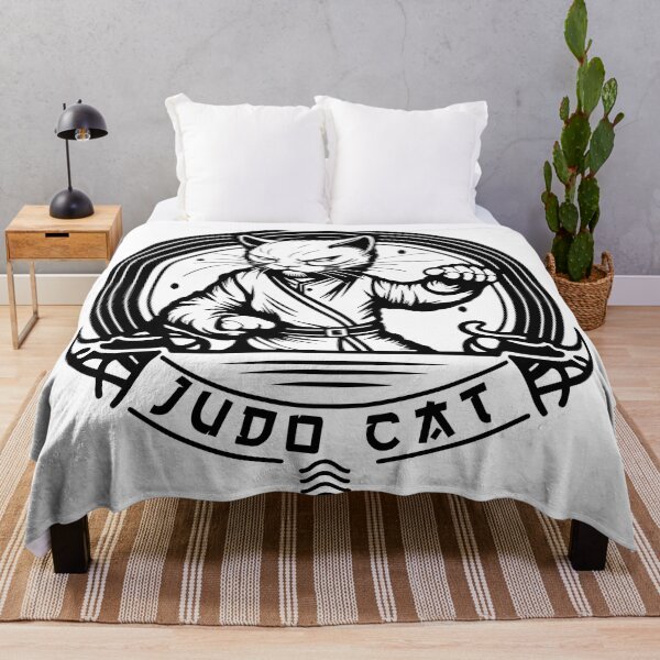 Item preview, Judo Cat illustration designed and sold by Gerald Waters.