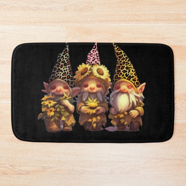 Item preview, Gnomes with Sunflower Leopard Valentine designed and sold by NeboulaHamra.