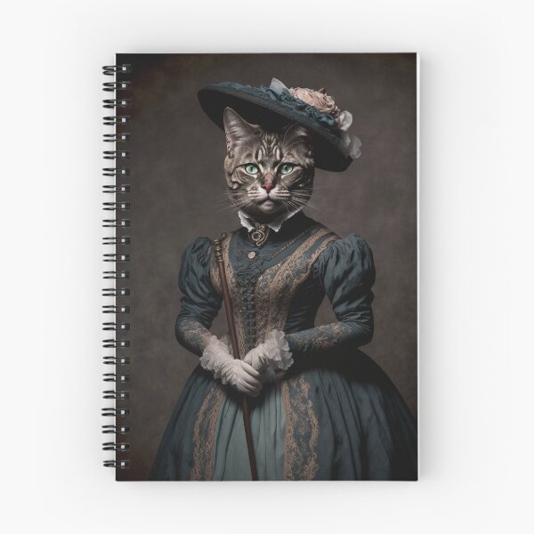 Item preview, Hyper Realistic Cat Portrait Royal Renaissance Animal –  Photorealism Classic Royal Portrait Of A Cat designed and sold by MadeByRobots.