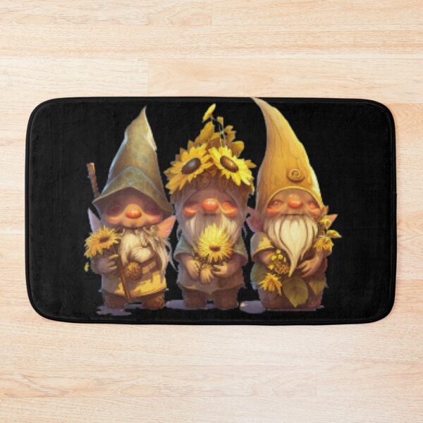 Item preview, Gnomes with Sunflower Leopard Valentine designed and sold by NeboulaHamra.