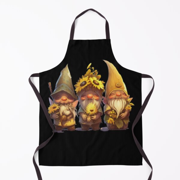 Item preview, Gnomes with Sunflower Leopard Valentine designed and sold by NeboulaHamra.