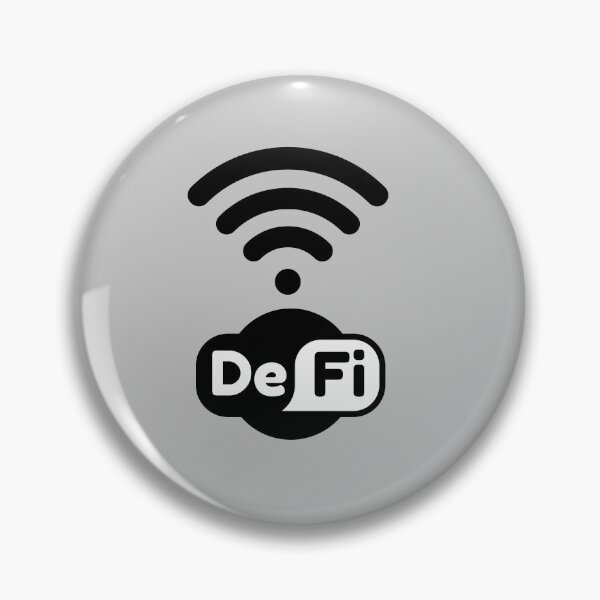 Item preview, DeFi logo - Crypto Stocks Trader Gifts designed and sold by The-Vault.