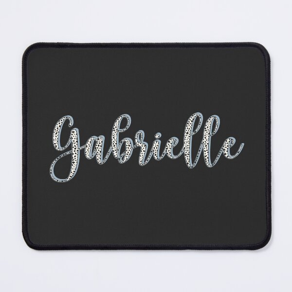 Item preview, Gabrielle name, Dalmatian pattern Gabrielle first name designed and sold by Danylo Mikhnievych.