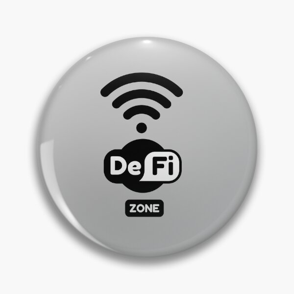Item preview, DeFi Zone logo - Crypto Stocks Trader Gifts designed and sold by The-Vault.