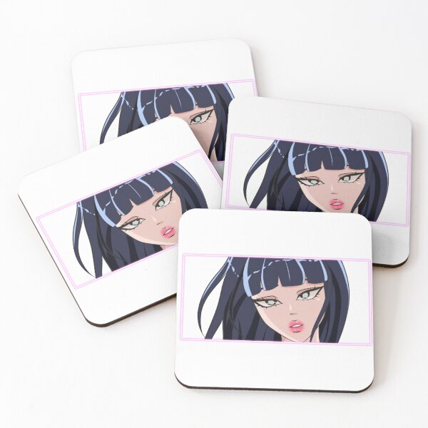 Item preview, Pretty anime comic design girl dark hair designed and sold by sagarakireina.