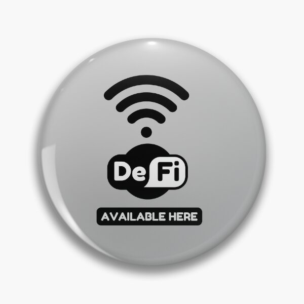 Item preview, DeFi Available Here logo - Crypto Stocks Trader Gifts designed and sold by The-Vault.