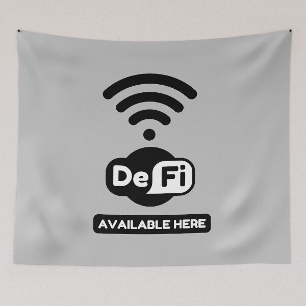 Item preview, DeFi Available Here logo - Crypto Stocks Trader Gifts designed and sold by The-Vault.