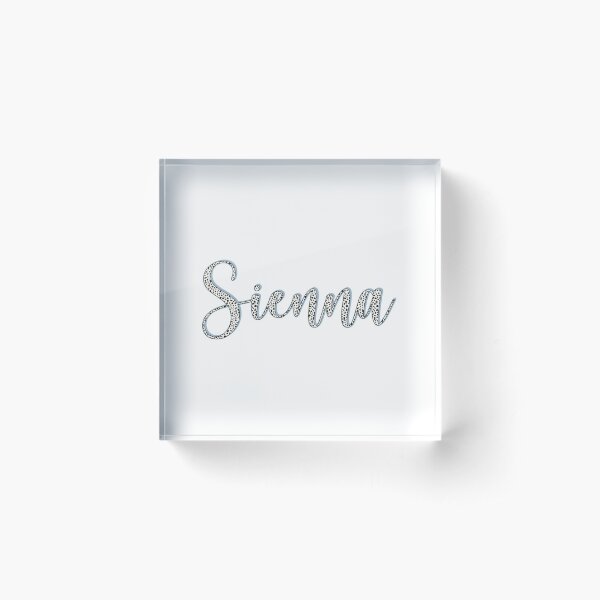 Item preview, Sienna name, Dalmatian pattern Sienna first name designed and sold by Danylo Mikhnievych.