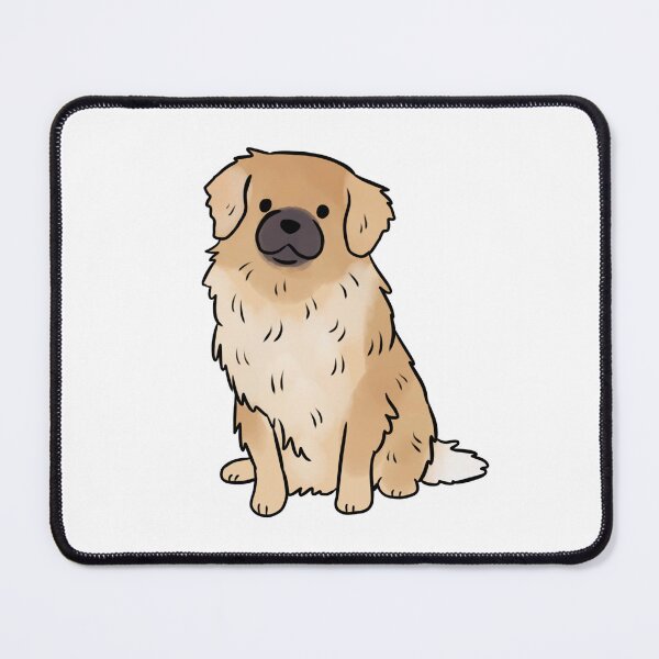 Item preview, Tibetan spaniel dog cute illustration designed and sold by Yarafantasyart.