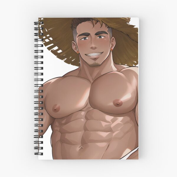 Artikelvorschau, Bara Anime Gay Man Strohhut entworfen und verkauft von Symerca.
