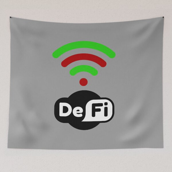 Item preview, DeFi Chart logo - Crypto Stocks Trader Gifts designed and sold by The-Vault.