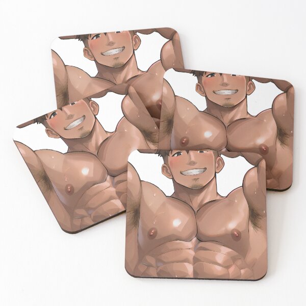 Item preview, Bara Anime Gay Muscle Man designed and sold by Symerca.