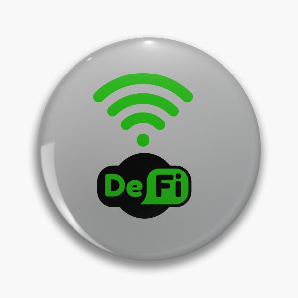 Item preview, DeFi Green logo - Crypto Stocks Trader Gifts designed and sold by The-Vault.