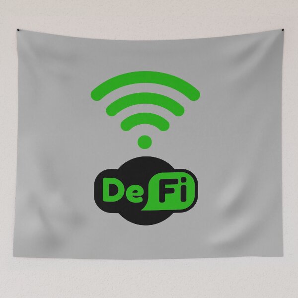 Item preview, DeFi Green logo - Crypto Stocks Trader Gifts designed and sold by The-Vault.
