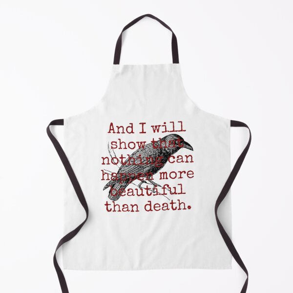 Item preview, And I Will Show That Nothing - Death Quote designed and sold by CrankyOldDude.