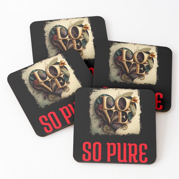 Item preview, Love so pure - Valentine's Day designed and sold by Estevam Marinho.