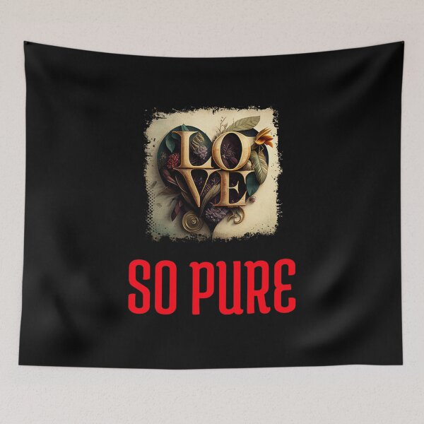 Item preview, Love so pure - Valentine's Day designed and sold by Estevam Marinho.