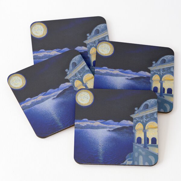 Item preview, Lake Maggiore at night designed and sold by SamJanner.