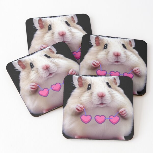 Item preview, Hamster Holding a Heart Beautiful Artwork Design designed and sold by Aldrin Capco.