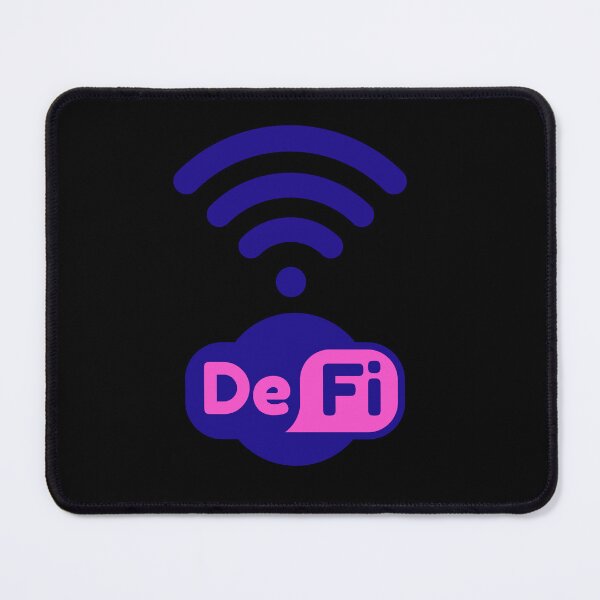 Item preview, DeFi Pink logo - Crypto Stocks Trader Gifts designed and sold by The-Vault.