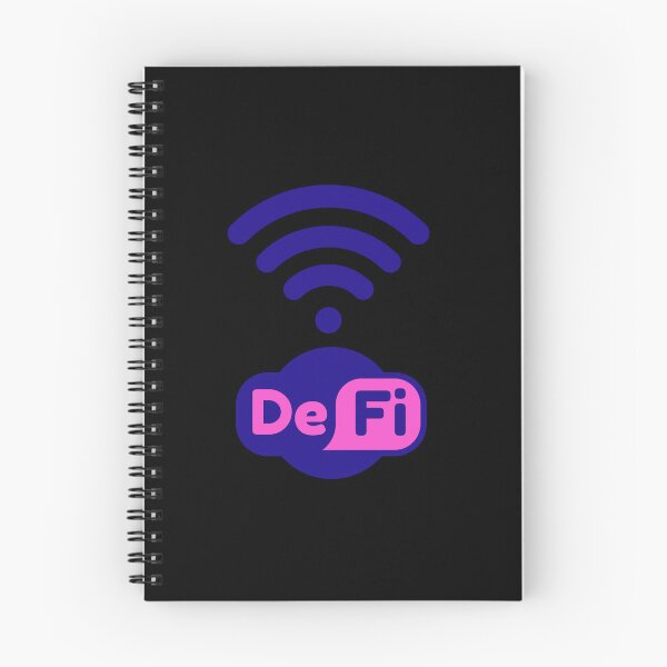 Item preview, DeFi Pink logo - Crypto Stocks Trader Gifts designed and sold by The-Vault.