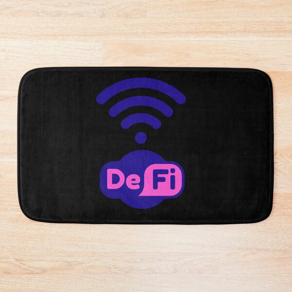 Item preview, DeFi Pink logo - Crypto Stocks Trader Gifts designed and sold by The-Vault.