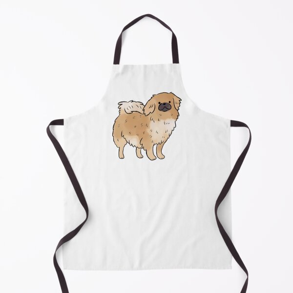 Item preview, Tibetan spaniel dog cute illustration designed and sold by Yarafantasyart.