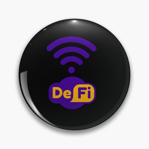 Item preview, DeFi Purple logo - Crypto Stocks Trader Gifts designed and sold by The-Vault.