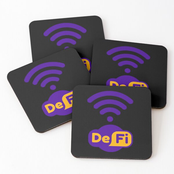 Item preview, DeFi Purple logo - Crypto Stocks Trader Gifts designed and sold by The-Vault.