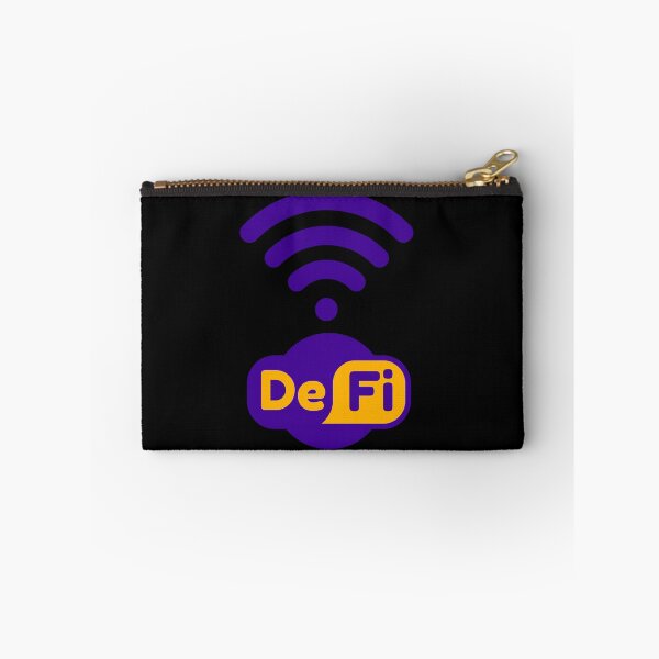 Item preview, DeFi Purple logo - Crypto Stocks Trader Gifts designed and sold by The-Vault.
