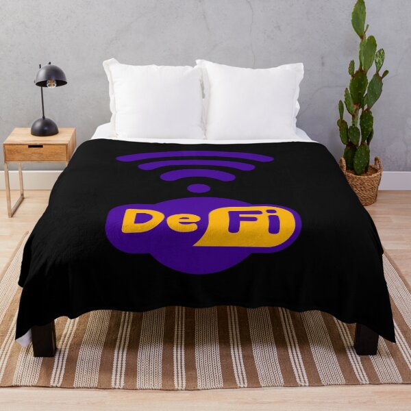 Item preview, DeFi Purple logo - Crypto Stocks Trader Gifts designed and sold by The-Vault.