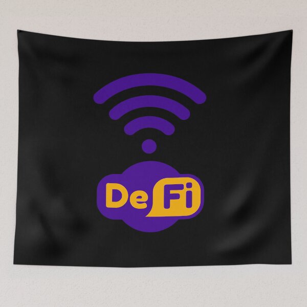 Item preview, DeFi Purple logo - Crypto Stocks Trader Gifts designed and sold by The-Vault.
