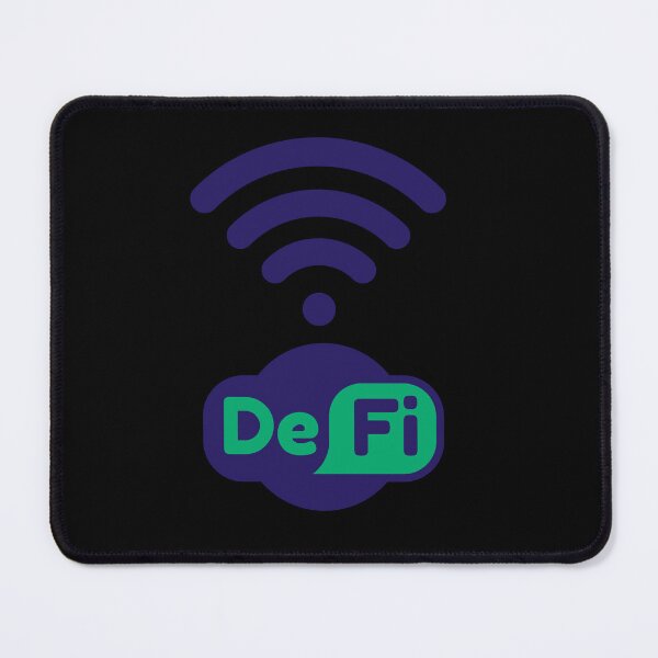 Item preview, DeFi logo Green - Crypto Stocks Trader Gifts designed and sold by The-Vault.