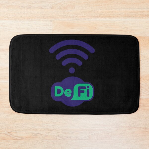 Item preview, DeFi logo Green - Crypto Stocks Trader Gifts designed and sold by The-Vault.