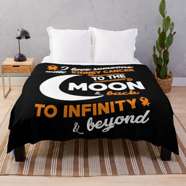Item preview, I Love Someone With Kidney Cancer To The Moon designed and sold by Adolfo114.