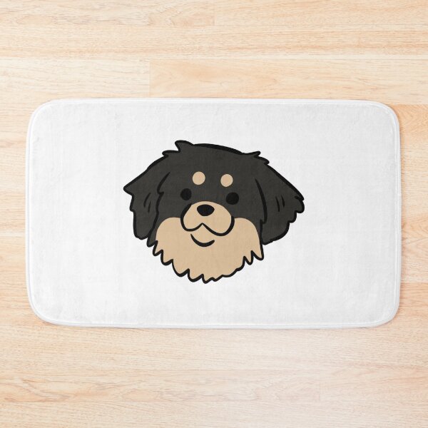 Item preview, Tibetan spaniel dog cute illustration designed and sold by Yarafantasyart.