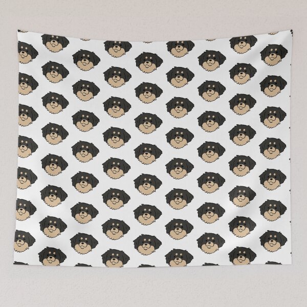 Item preview, Tibetan spaniel dog cute illustration designed and sold by Yarafantasyart.
