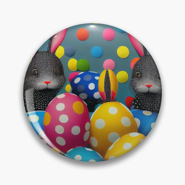 Item preview, Dotty bunnies and eggs III designed and sold by LonelyKraken.