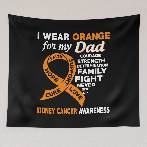 Item preview, I Wear Orange for My Dad Kidney Cancer Awareness designed and sold by Adolfo114.