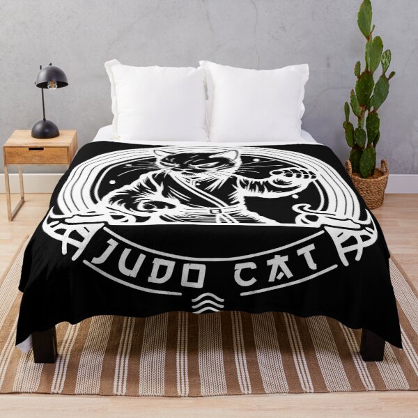 Item preview, Judo Cat illustration designed and sold by Gerald Waters.