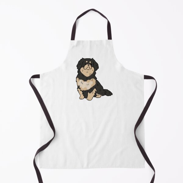 Item preview, Tibetan spaniel dog cute illustration designed and sold by Yarafantasyart.