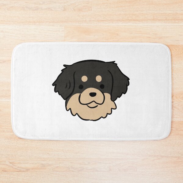 Item preview, Tibetan spaniel dog cute illustration designed and sold by Yarafantasyart.