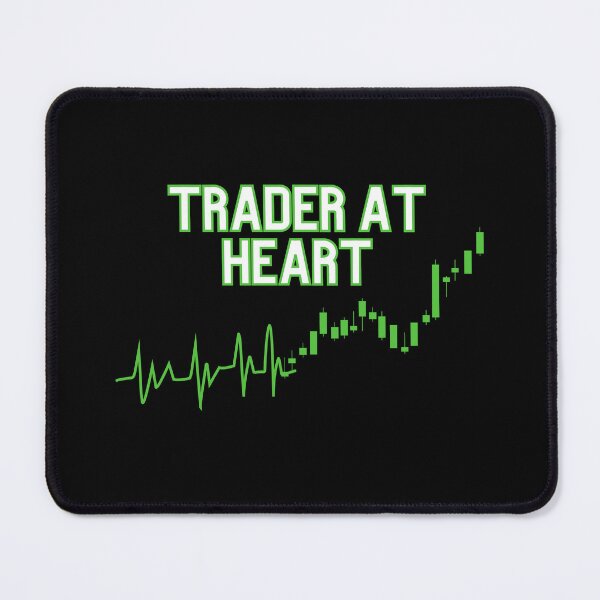Item preview, Trader At Heart - Crypto Stocks Trader designed and sold by The-Vault.