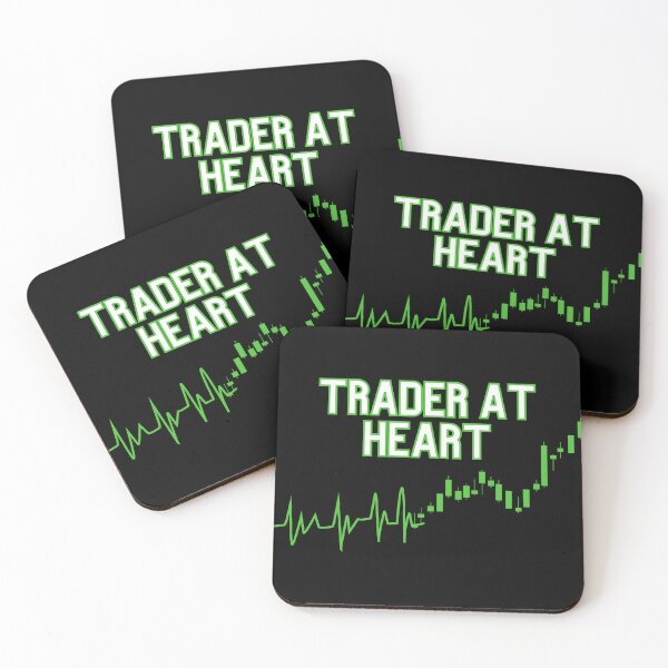 Item preview, Trader At Heart - Crypto Stocks Trader  designed and sold by The-Vault.