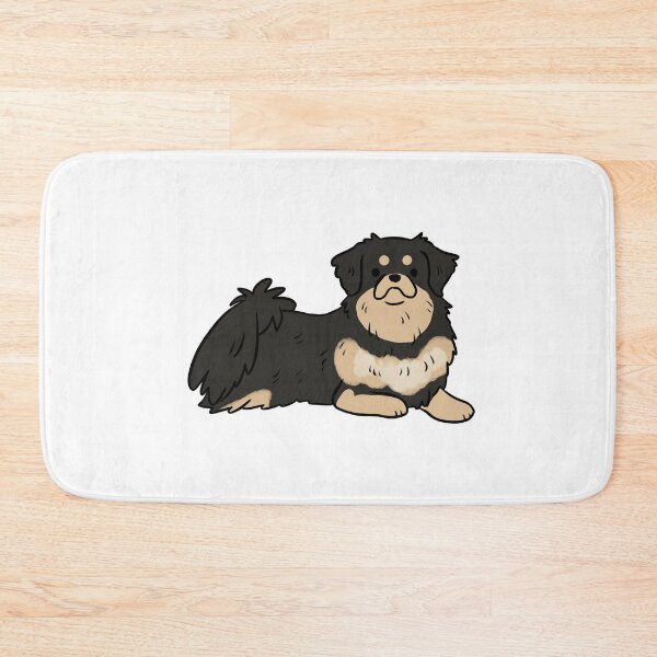 Item preview, Tibetan spaniel dog cute illustration designed and sold by Yarafantasyart.