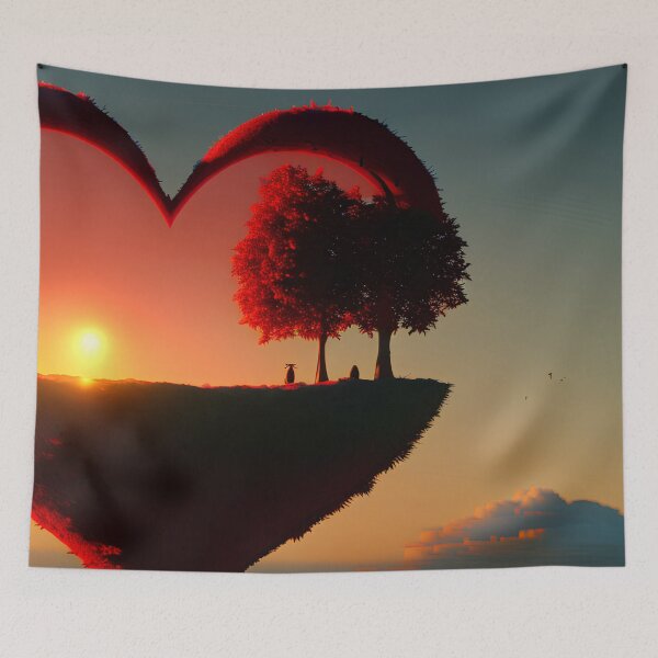 Item preview, Heart growing trees designed and sold by BelowHorizon.