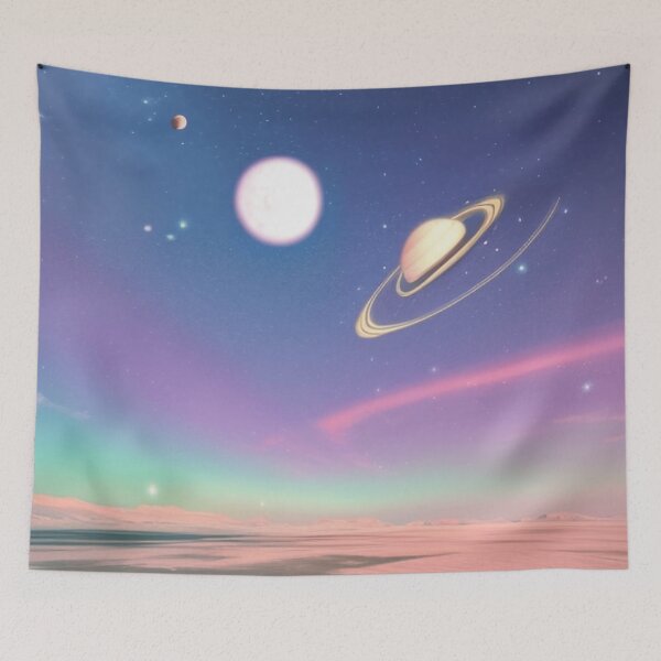 Item preview, View from an ice planet to the galaxy designed and sold by Girly-Universe.