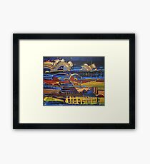 Time Travel Framed Print