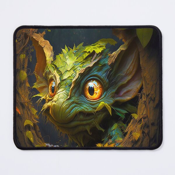 Item preview, Goblin In Magical Old Tree designed and sold by MyMagicalPlace.
