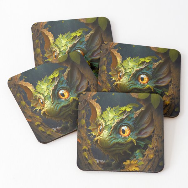 Item preview, Goblin In Magical Old Tree designed and sold by MyMagicalPlace.